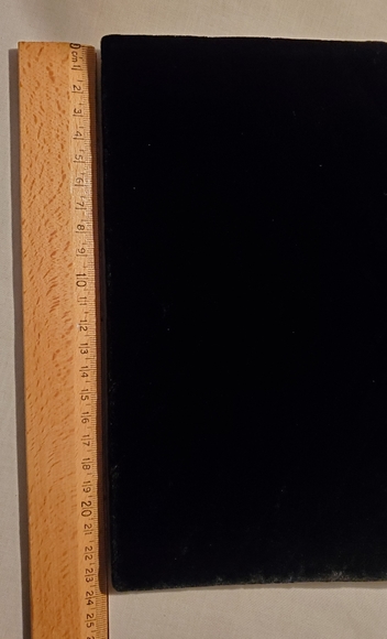 NWT Black Velvet Clutch "Alexis" - Picture 6 of 6